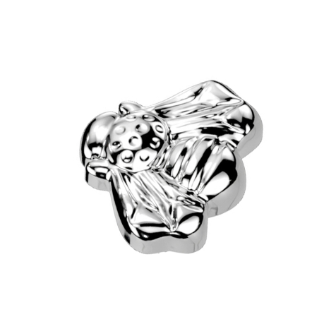 Silver Bee Dermal Anchor