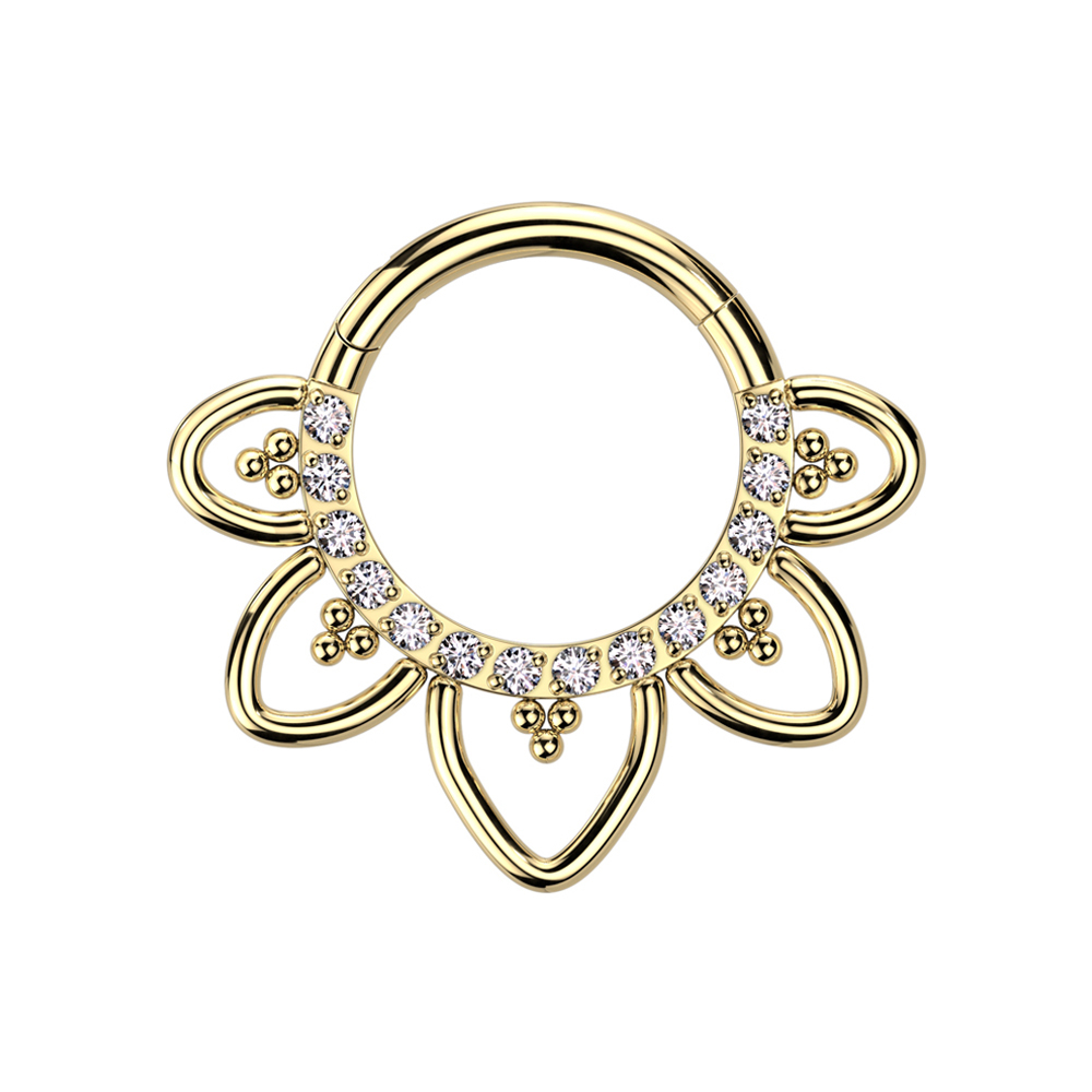 Eeddoo Titan Segmentring Piercing - Silber In 55 Größen