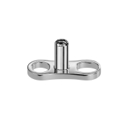 Dermal Anchor Anker zwei grosse Löcher