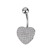 Banana dargento con cristalli a sfera dargento e...