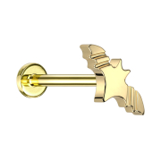 Micro Labret senza filettatura placcato in oro...