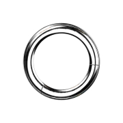 Foldable segment ring, silver