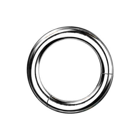 Foldable segment ring, silver