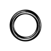 Segment ring hinged black