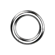 Foldable segment ring, silver