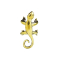 Ear Cuff gold-plated lizard