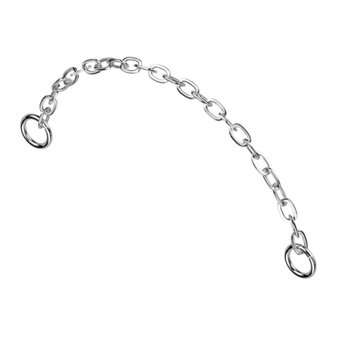 Chaîne de liaison Basic argent