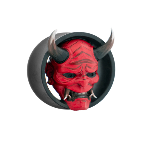 Flared Tunnel noir Hannya Masque
