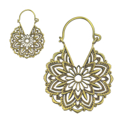 Gold-plated Margritli earring