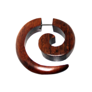 Fake Spirale aus Sono Holz