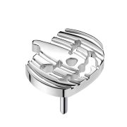 Threadless Halloween pumpkin silver