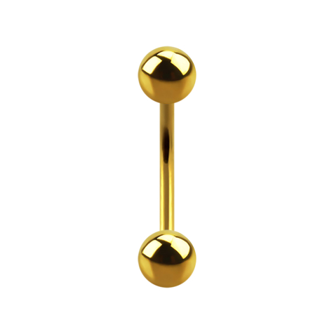 Micro banane dorée femelle avec deux billes