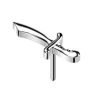 Sciabola da pirata senza filetto argento