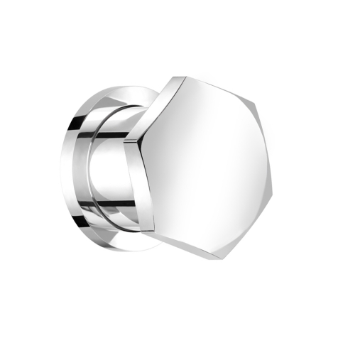 Flesh Plug silber Hexagon mit O-Ring
