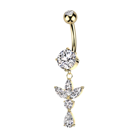 Banana silver with two balls crystal silver pendant bar pointed three crystals