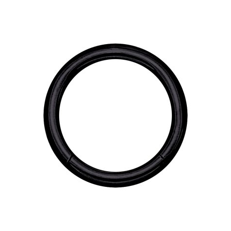 Micro segment ring hinged black