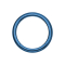 Micro anneau segment pliable bleu foncé