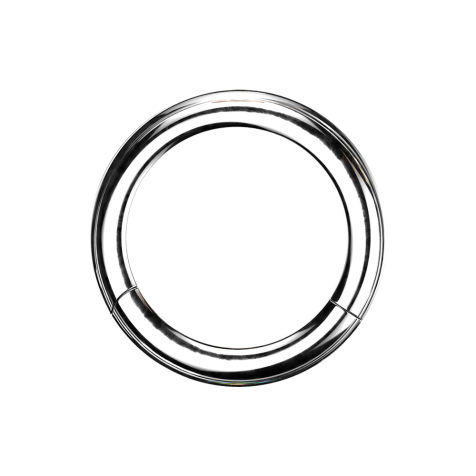 Segment ring hinged silver