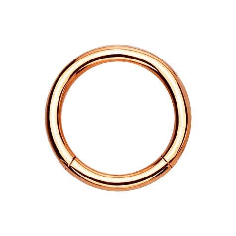 Segmentring klappbar rosegold