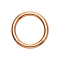 Segmentring klappbar rosegold