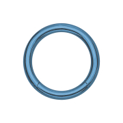 Anello a segmenti con cerniera blu chiaro