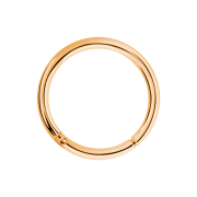 Micro segment ring hinged rose gold