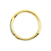 Micro anneau segment pliable doré