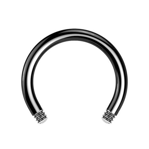 Barre Micro Circular Barbell noire