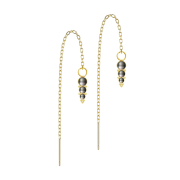 Clous doreilles dorés à lor fin,...