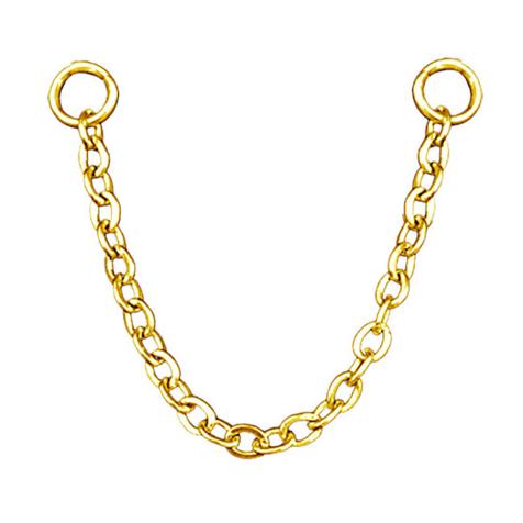 Verbindungskette Basic vergoldet