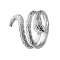 Ring silver snake
