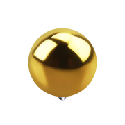 Dermal Anchor Ball, gold-plated