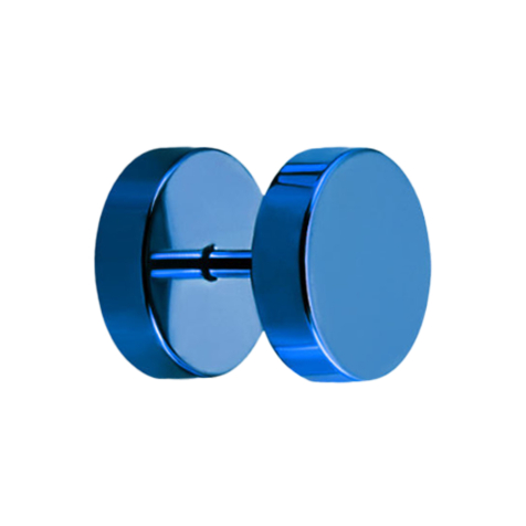 Fake Plug dunkelblau