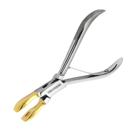 Pinze ad anello grandi con punta in ottone