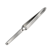 Supporto sferico per pinzette rovesciate con foro, 130 mm