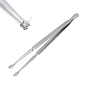 Labret holding forceps