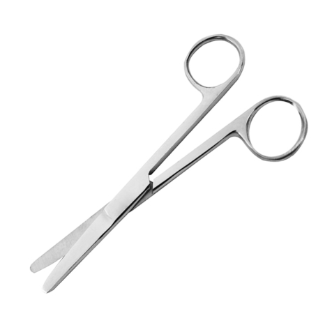 Blunt/blunt scissors