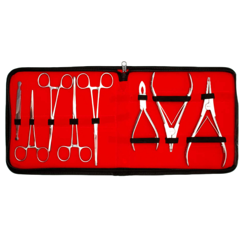 8-teiliges Piercing Werkzeugset (Nr. 1)