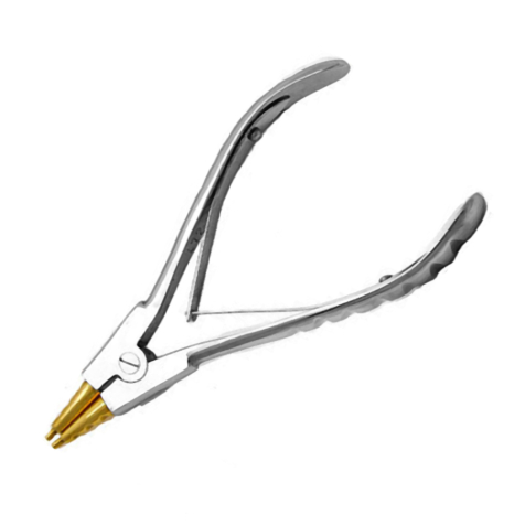 Pince douverture de lanneau central (n° 6) avec pointe en laiton