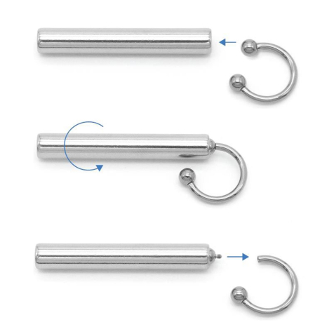 Ball holder for holding and removing