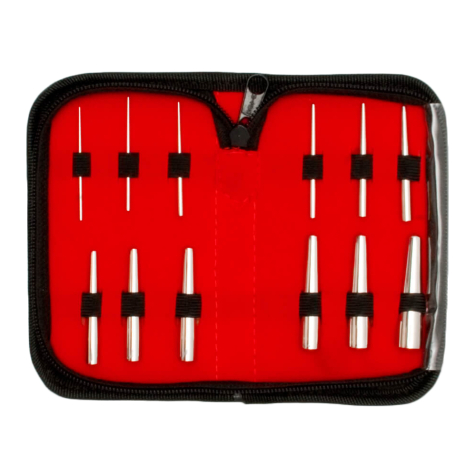 set di aste di espansione da 12 pezzi (n. 1) 1,2 mm - 10 mm