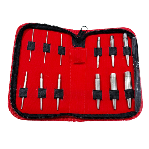 jeu de 12 cônes dinsertion (n° 1) 1,6 mm - 11 mm