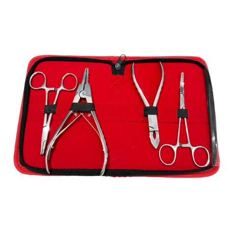 4-teiliges Piercing Werkzeugset (Nr. 4)