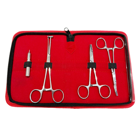 4-piece piercing tool set (No. 6)