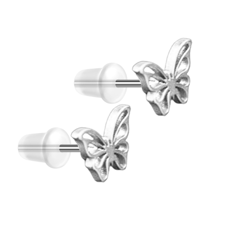 Orecchini in argento Pace