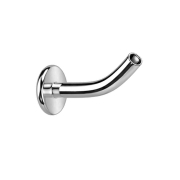 Asta per micro labret a forma di banana, argento, con...