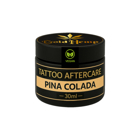 GoldHemp Tattoo Aftercare Pina Colada Vegan 30ml