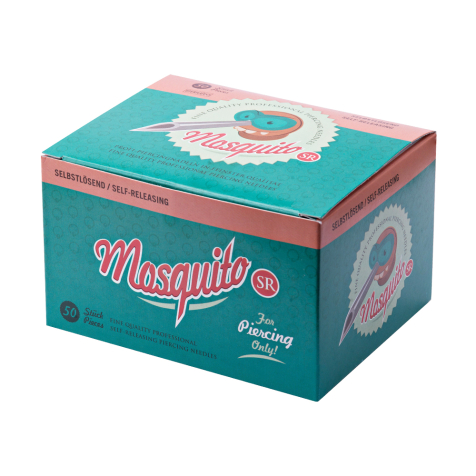 Mosquito Piercing Aiguilles Self-Releasing 50pcs.
