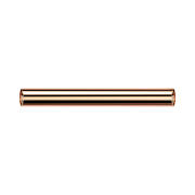 Barbell-Stab rosegold mit 1.2 mm Innengewinde
