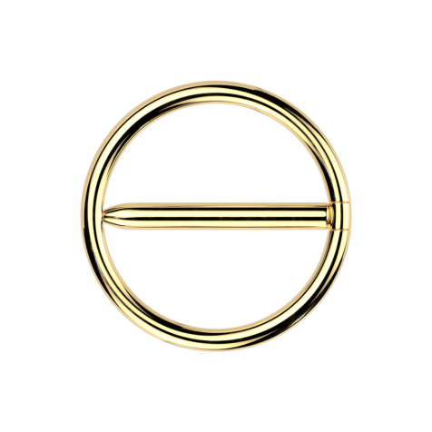 Segmentring Stab klappbar vergoldet